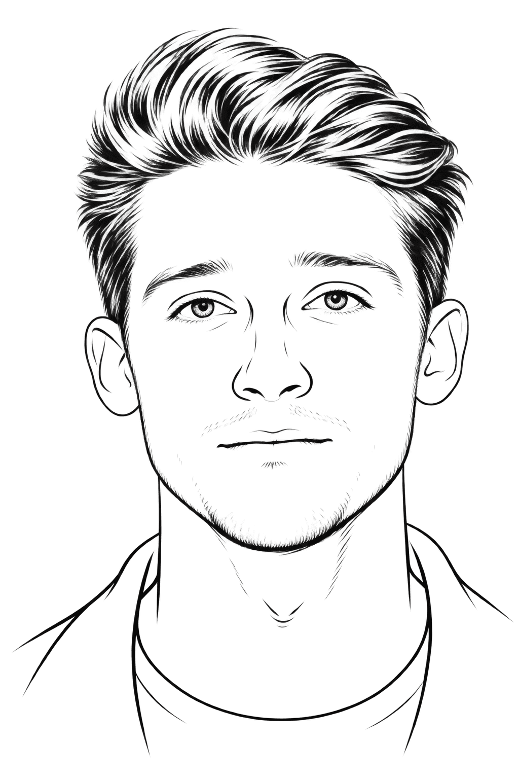 Portrait illustré du fondateur d'AquisIT